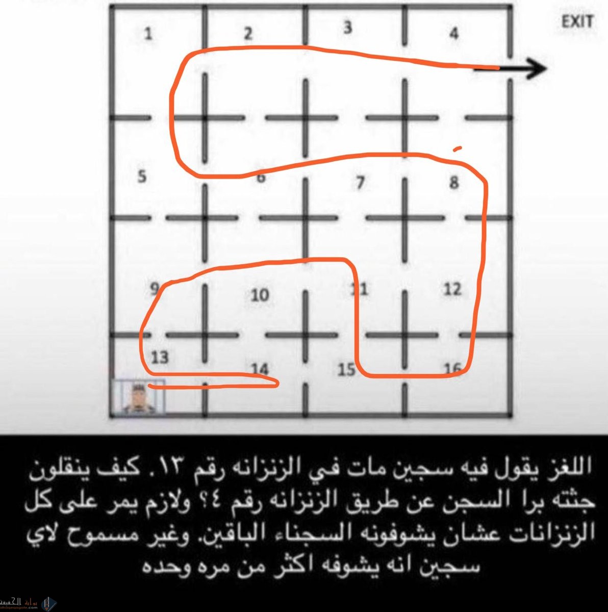 سجين مات في الزنزانه ١٣ لغز