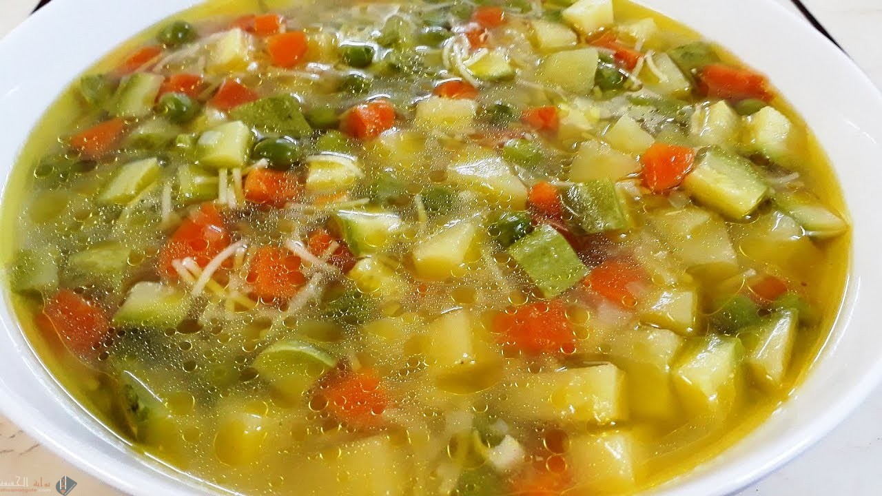 طريقة عمل شوربة الخضار
