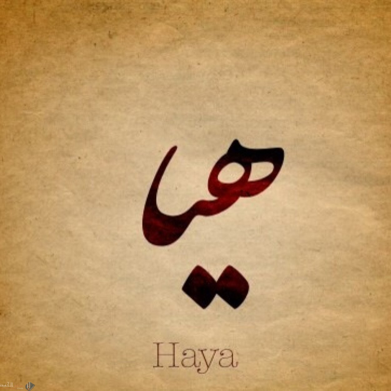 معنى اسم هيا