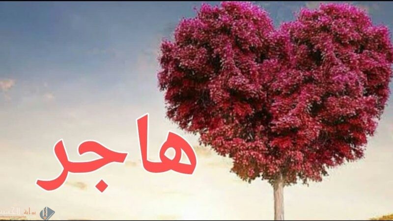 معنى اسم هاجر في الحب وحكم تسميته