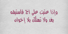 أشعار عن الأخ والأخت معبرة