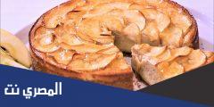طريقة تحضير شورت كيك التفاح والكراميل (كعك التفاح)