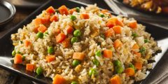 طريقة عمل الأرز بالخضار المشكل شرح