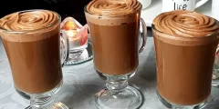 طريقة عمل الهوت شوكليت بالنوتيلا والبندق