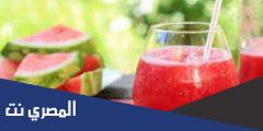 عصير البطيخ المثلج بخطوات بسيطة