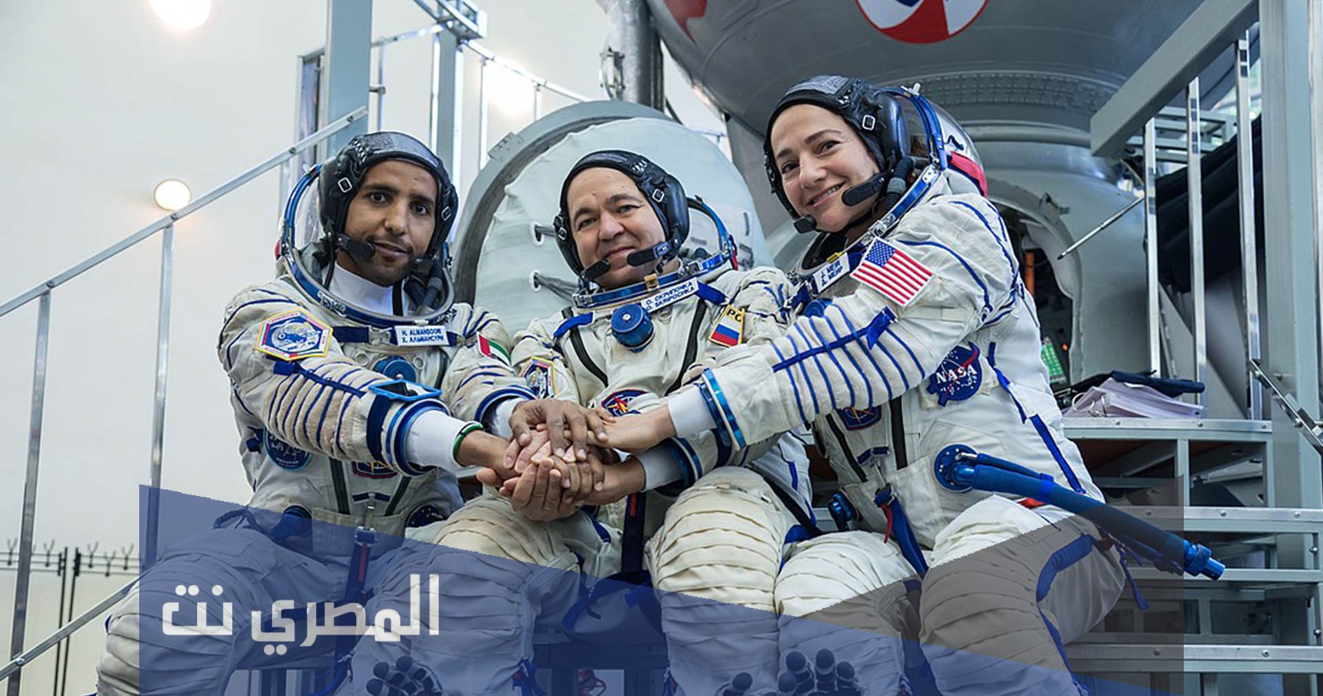 متى انطلق هزاع المنصوري الى الفضاء