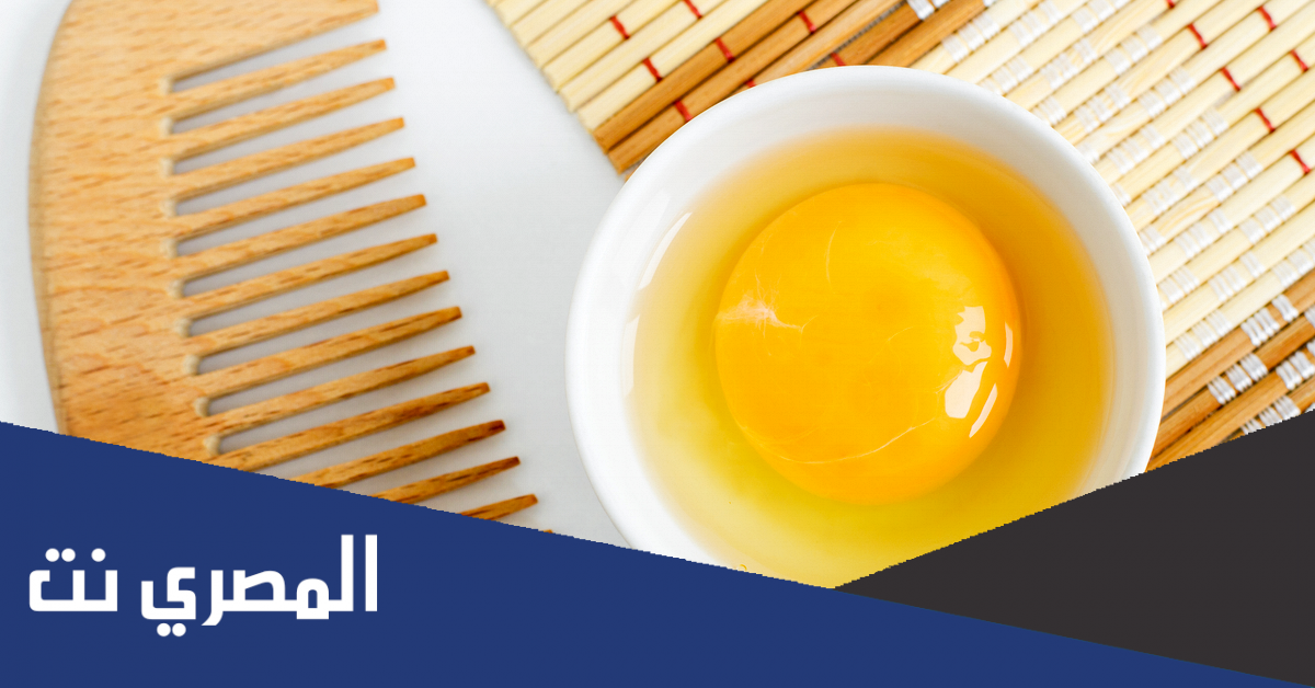 فوائد بياض وصفار البيض للشعر