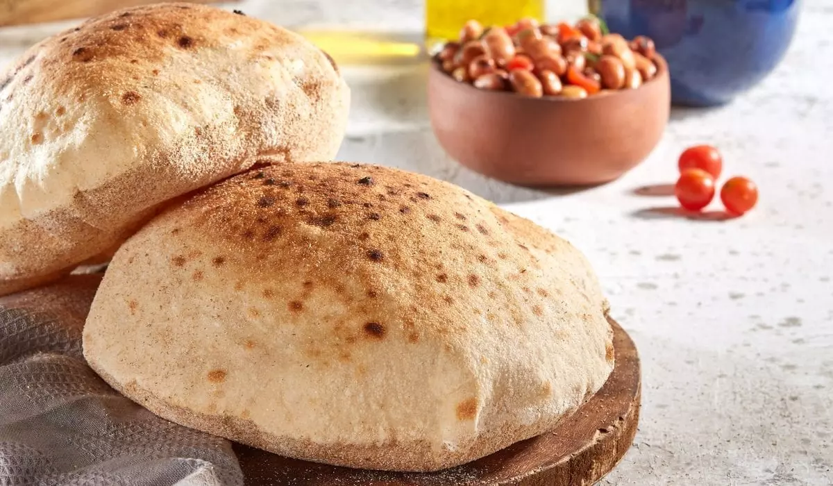 السعرات الحرارية في الخبز البلدي