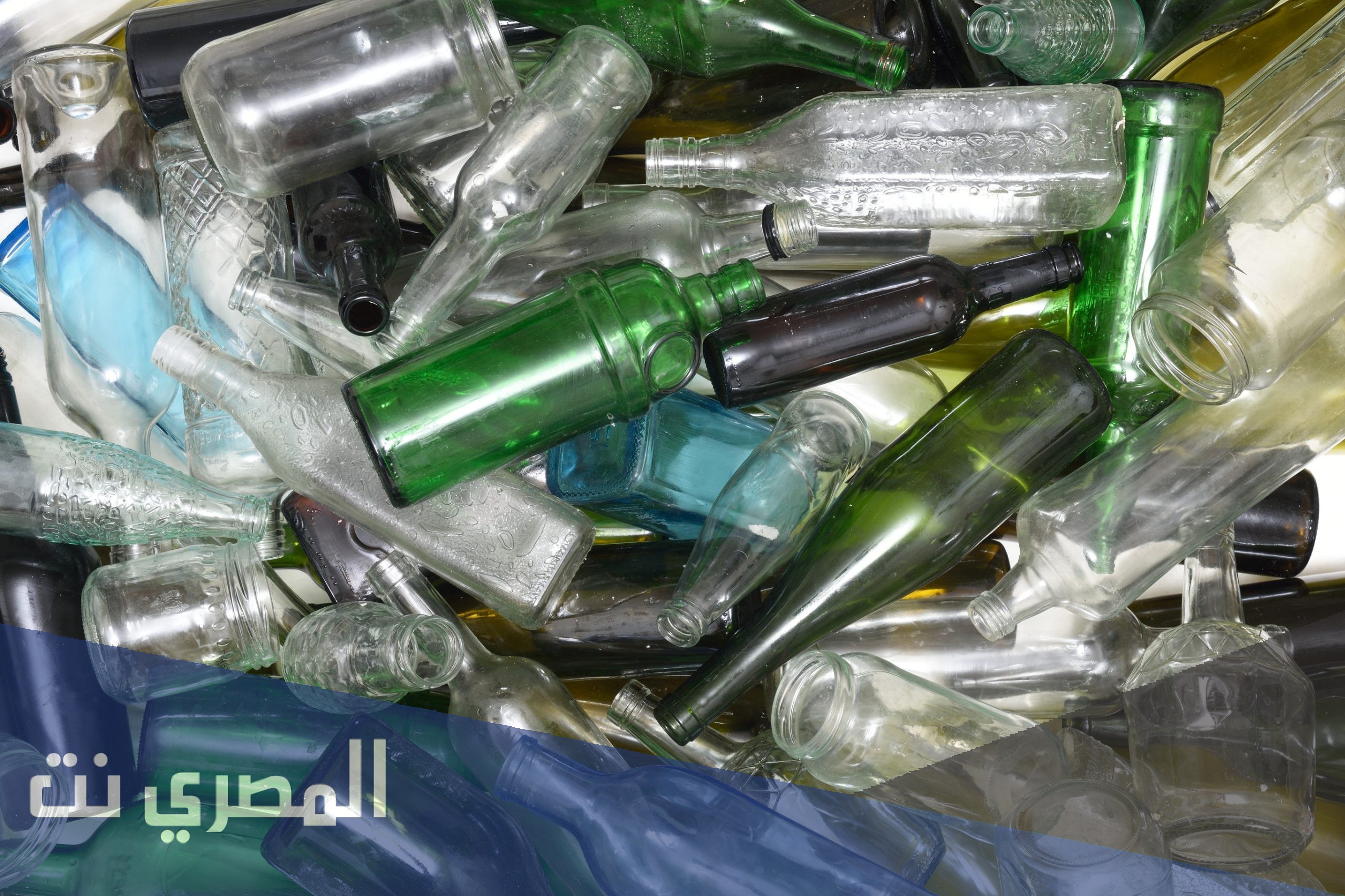 بحث عن اعادة تدوير الزجاج