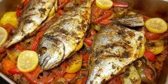 ما هي طريقة عمل صينية سمك فى الفرن