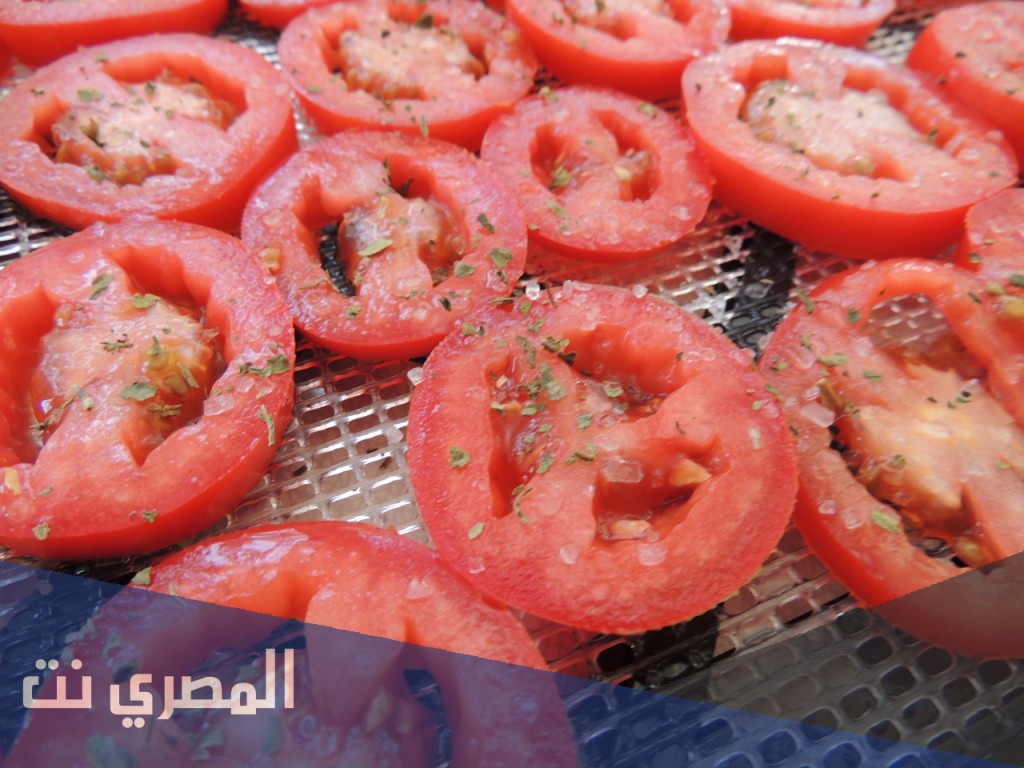 طريقة عمل الطماطم المجففة