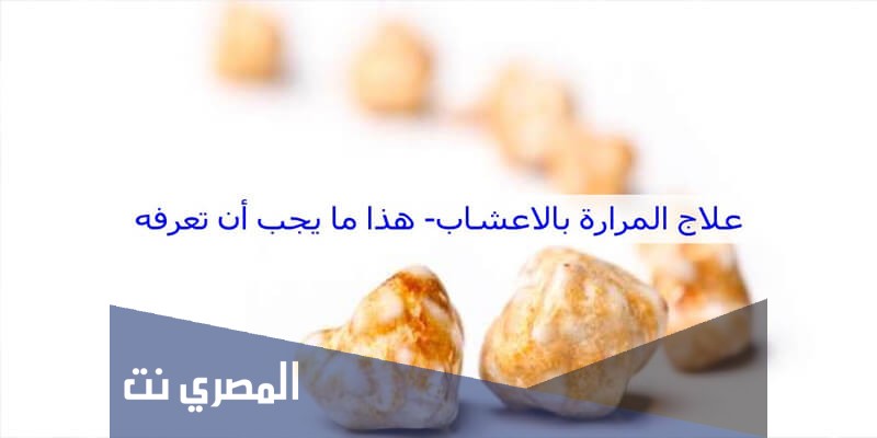 علاج حصوات المرارة الصغيرة بالاعشاب