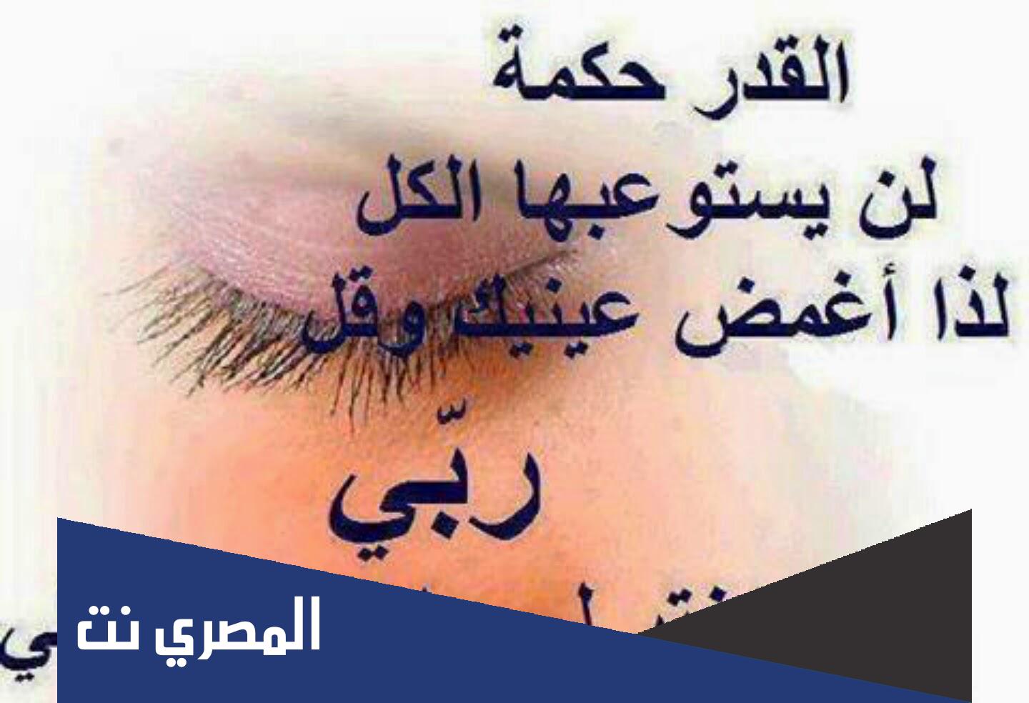 كلام حكم في الصميم عن القدر والنصيب