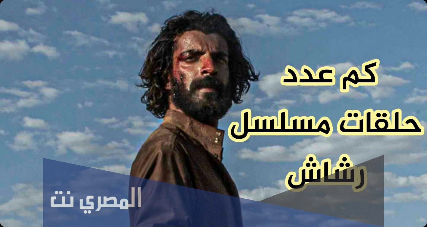 كم عدد حلقات مسلسل رشاش