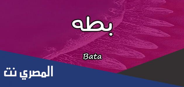 معنى اسم بطه Bata واسرار شخصيتها وصفاتها