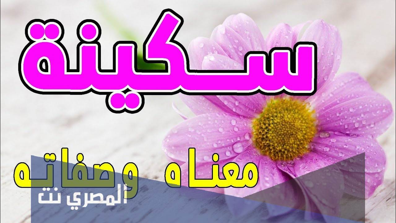 معنى اسم سكينه Soukina وصفات حاملة الاسم كاملة