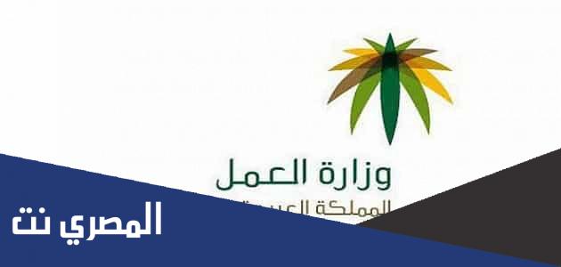 نموذج انهاء عقد عمل وزارة العمل