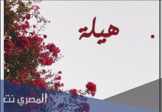 معنى اسم هيلة وصفات من تحمله