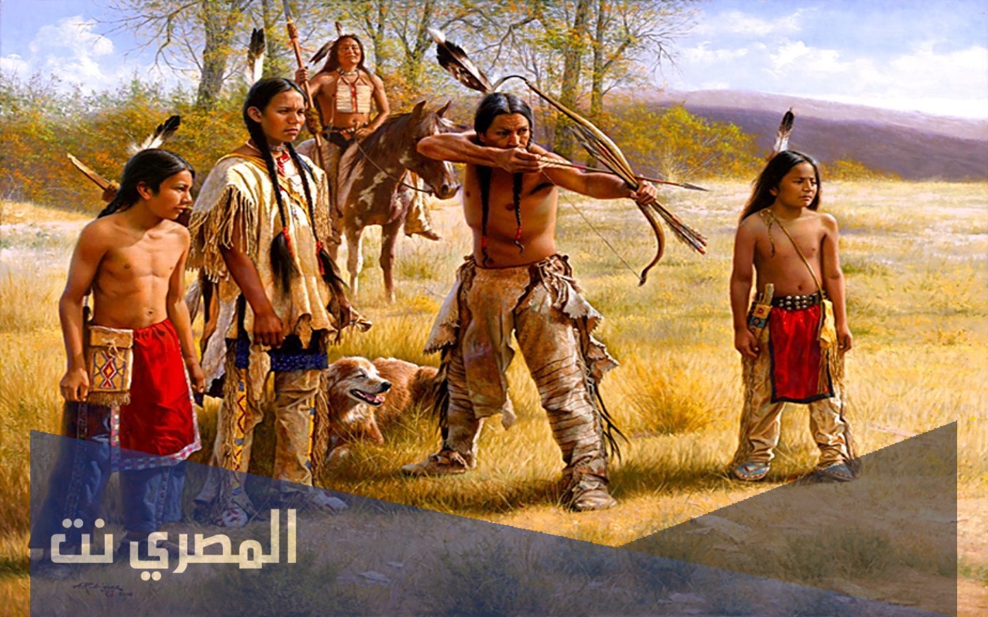 شعب اسمه مشتق من كلمه هنديه تعني اكلي اللحم النيء