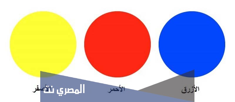 معلومات عن الألوان الأساسية