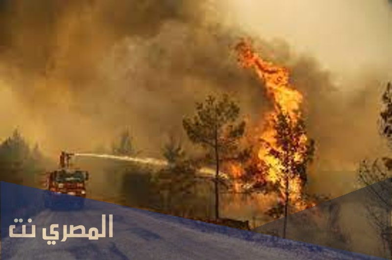 الحرائق من علامات الساعه