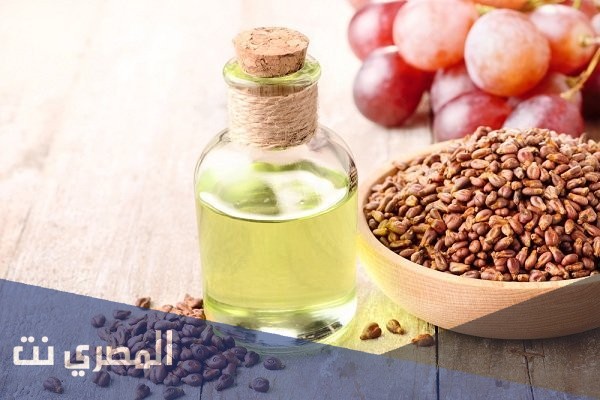 زيت بذور العنب للشعر الجاف