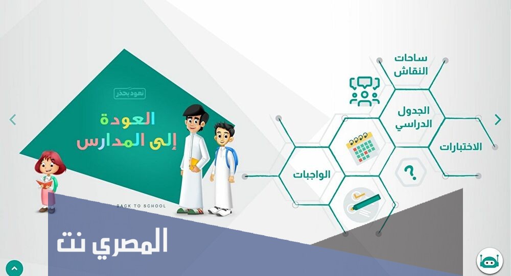 طريقة استرجاع كلمة السر في منصة مدرستي للطلاب والمعلمين