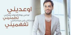 كلمات اغنية اوعديني كاملة رامي جمال