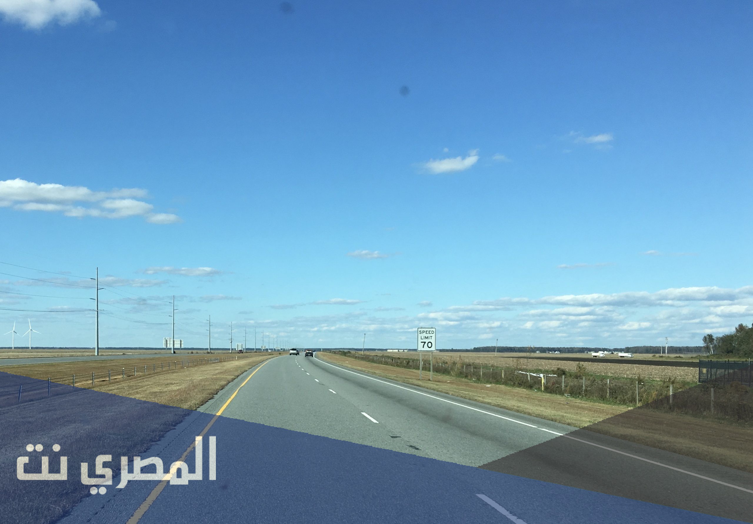 كم السرعة المقررة على طريق إسكندرية الصحراوي