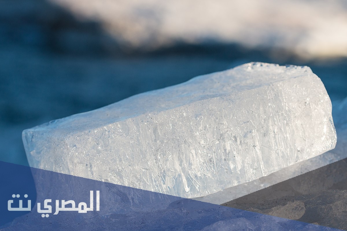 كم درجة انصهار الجليد؟