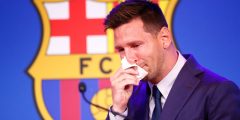 كم سنه لعب ميسي مع برشلونه