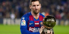 متى اول مباراة لميسي مع برشلونة