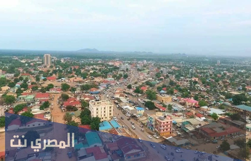 مدينة واو السودانية على الخريطة