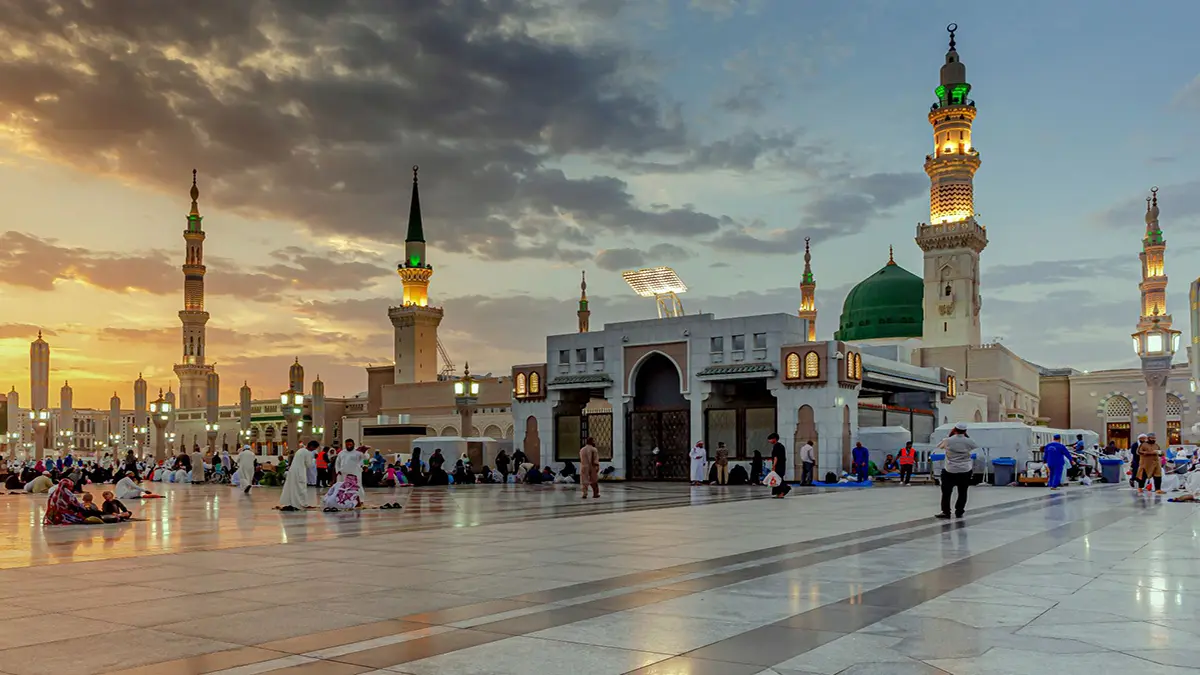 موضوع تعبير عن المسجد النبوي