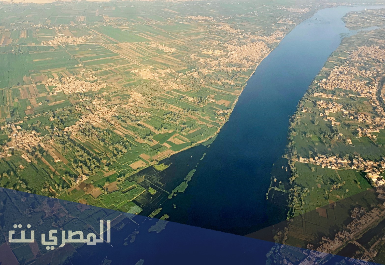 موضوع تعبير عن النيل بالعناصر
