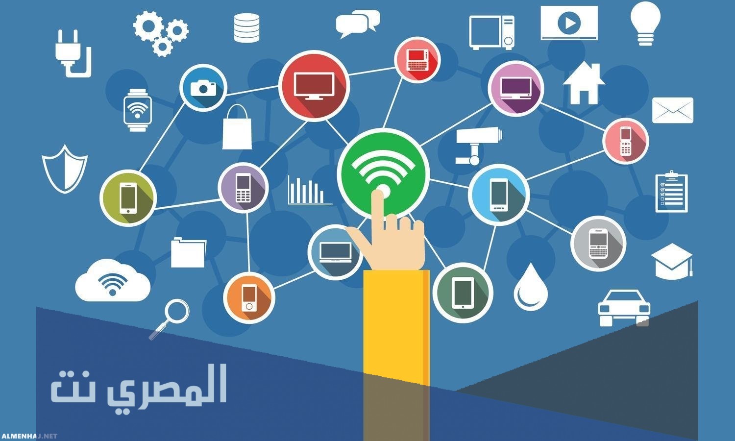 ما تسمى مسارات الاتصال بين عقد الشبكة؟