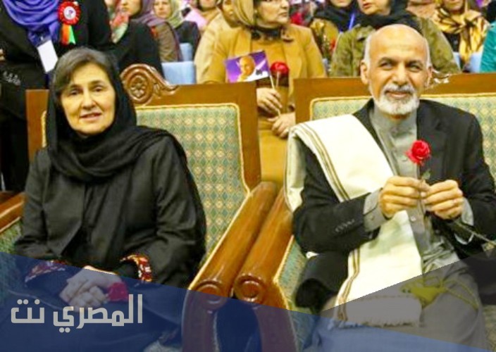 من هي زوجة اشرف غني