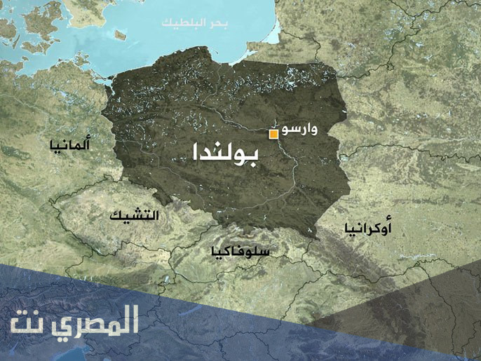 اين تقع بولندا على الخريطة