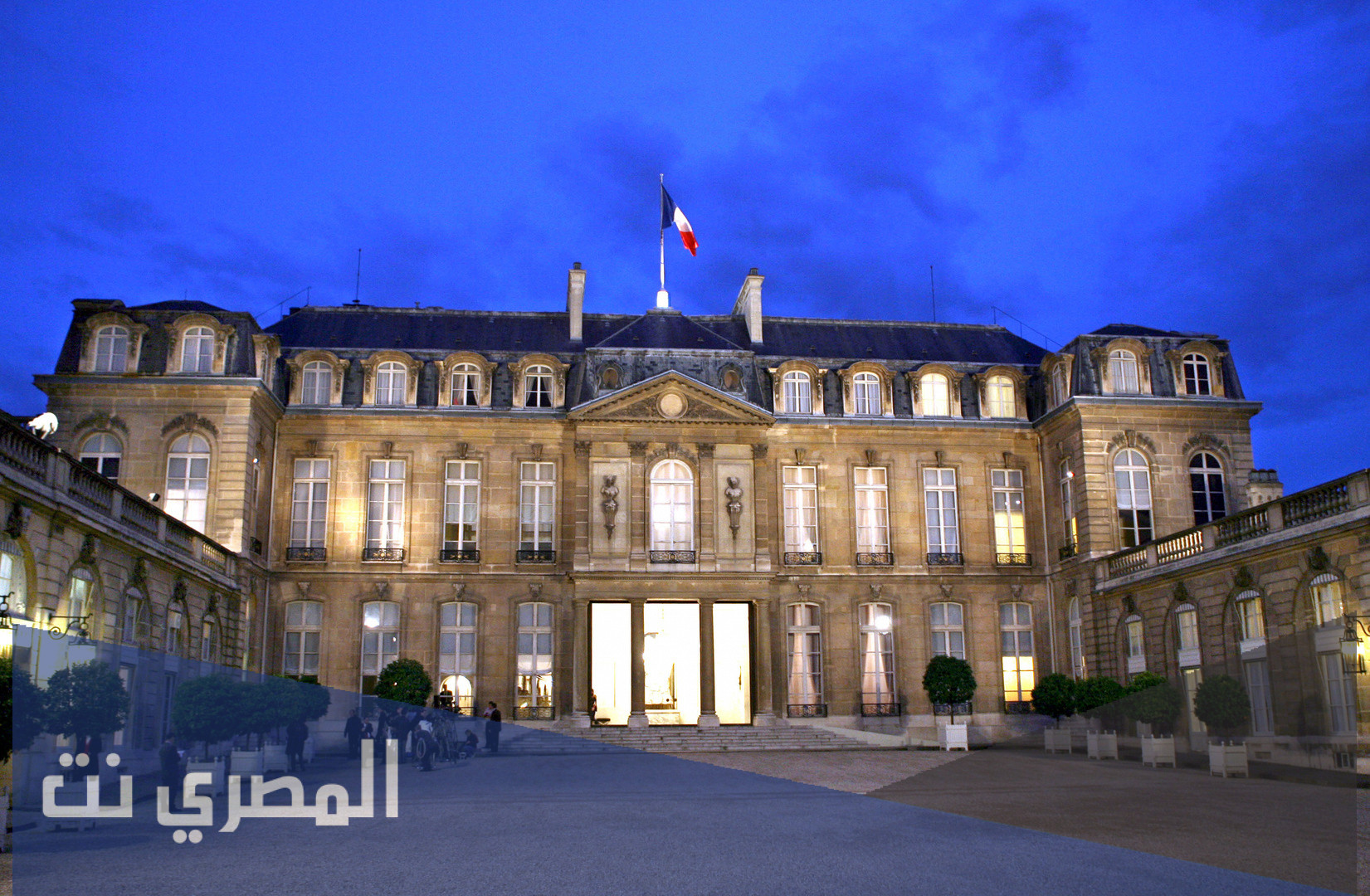 اين يقع قصر الاليزيه
