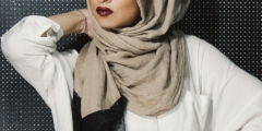 صور اشكال لفات طرح 2025 سواريه للمحجبات