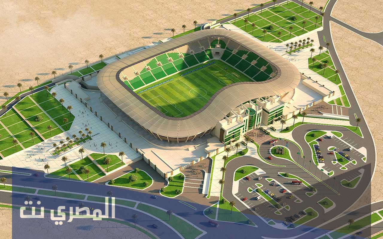 كم مساحة استاد جامعة الملك سعود