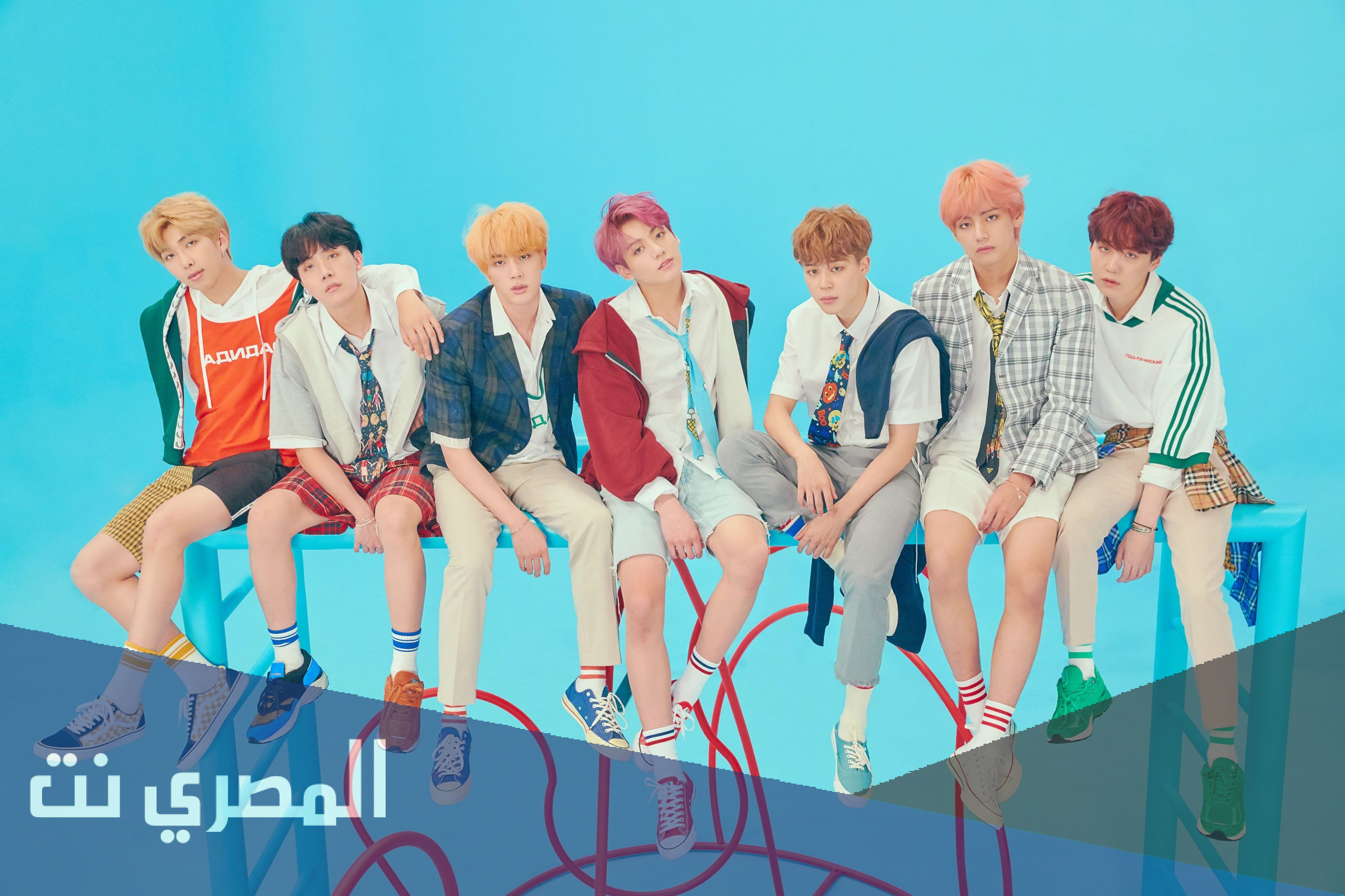 أسماء أعضاء فرقه bts بي تي اس بالعربي والإنجليزي مع صورهم