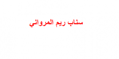 سناب ريم المرواني