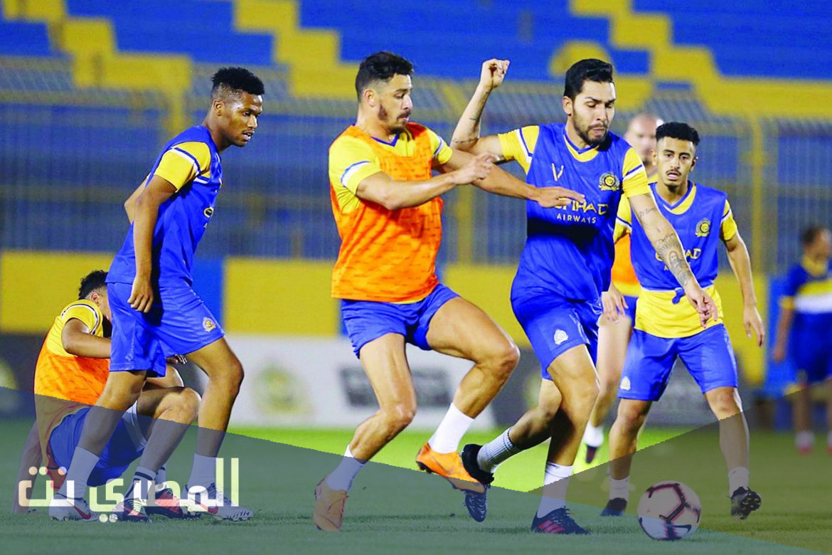 اللاعبين المهددين بالايقاف من النصر
