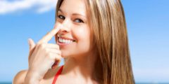 طرق تصغير الأنف في المنزل دون عمليات