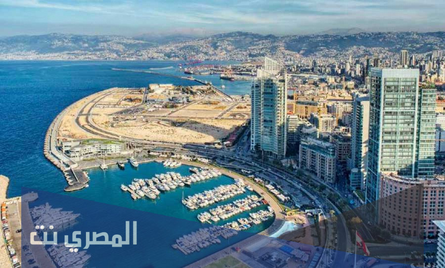 على اي بحر تطل مدينه بيروت