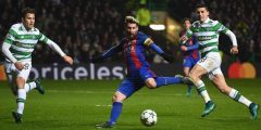 كم عدد اهداف ميسي في دوري الابطال