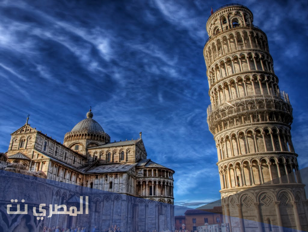 معلومات عن برج بيزا المائل