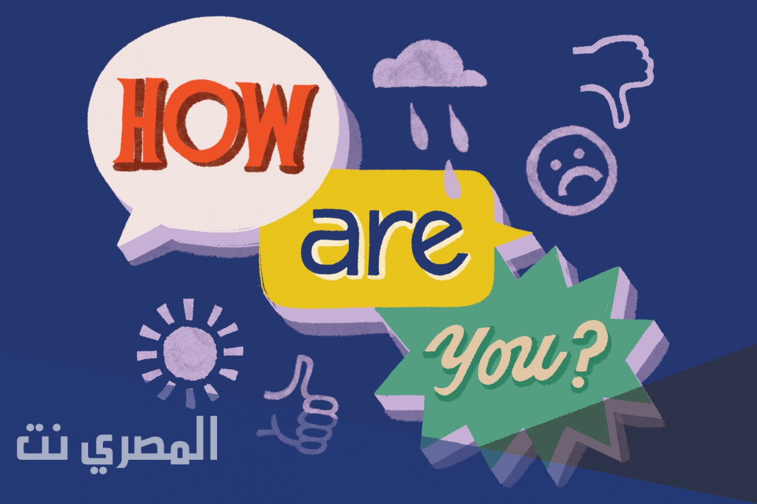ويش الرد على how are you