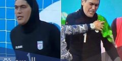 هل حارسة منتخب إيران للسيدات رجل أم امرأة ؟